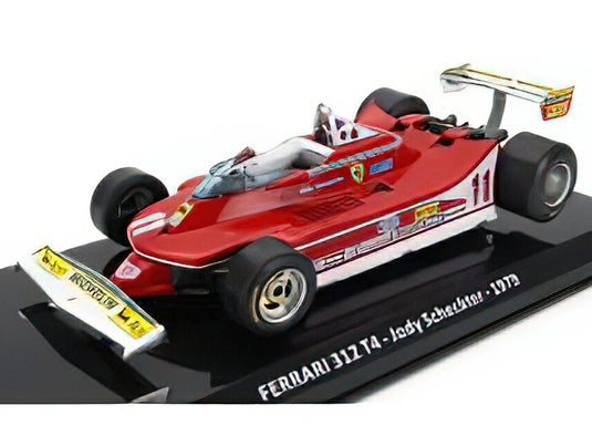 FERRARI - F1  312T4 N 11 WORLD CHAMPION WINNER MONZA ITALY GP 1979 JODY SCHECKTER - BLISTER BOX - RED/EDICOLA 1/24ミニカー