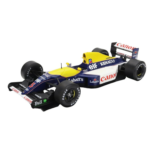 Williamsウィリアムズ F1 FW14B Renault #5 1992 Nigel Mansell ブルー イエロー ホワイト LE GRANDI F1 COLLECTIO / EDICOLA 1/24 ミニカー