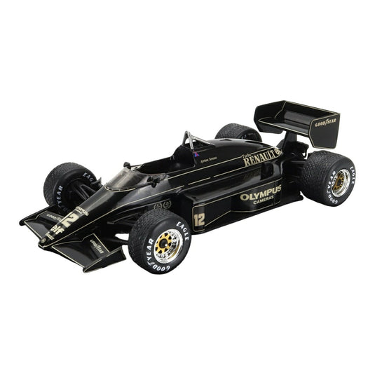 Lotusロータス 97T Renaultターボ #12 Ayrton Senna 1985 ブラック ゴールド LE GRANDI F1 COLLECTION CENTAURIA / EDICOLA 1/24 ミニカー