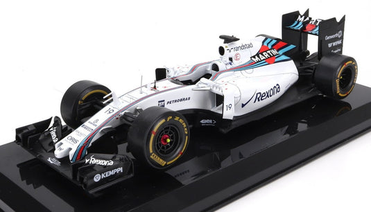 WILLIAMSウィリアムズ F1 FW37 N 19 2015年イタリアGP 3位 フェリペマッサ ブリスターBOXダメージ ホワイトブルーレッド LE-GRANDI-F1-COLLECTION-CENTAURIA / EDICOLA 1/24 ミニカ