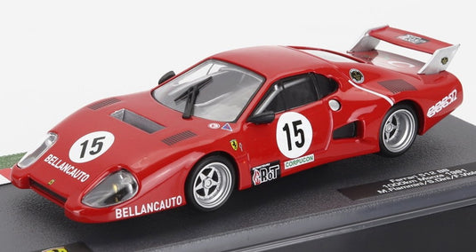 FERRARIフェラーリ 512BB チーム ベランカウト No.15 モンツァ1000km 1981 レッド CENTAURIA-FERRARI-RACING-COLLECTION / EDICOLA 1/43 ミニカー