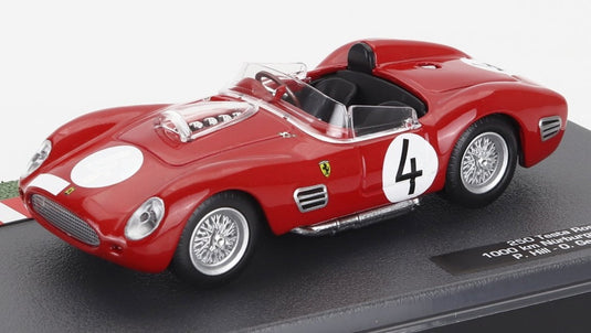 FERRARIフェラーリ 250TR テスタロッサ スパイダー No.4 ニュルブルクリンク1000km 1959 レッドホワイト CENTAURIA-FERRARI-RACING-COLLECTION / EDICOLA 1/43 ミニカー