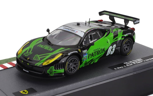 FERRARIフェラーリ 458 イタリア 4.5L V8 GRAND AM チーム エクストリームスピード No.03 デイトナ24時間 / EDICOLA 1/43 ミニカー