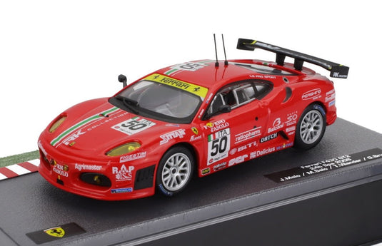 FERRARIフェラーリ F430GT 4.0L V8 チーム AF CORSE No.50 スパフランコルシャン24時間 2008 レッド / EDICOLA 1/43 ミニカー