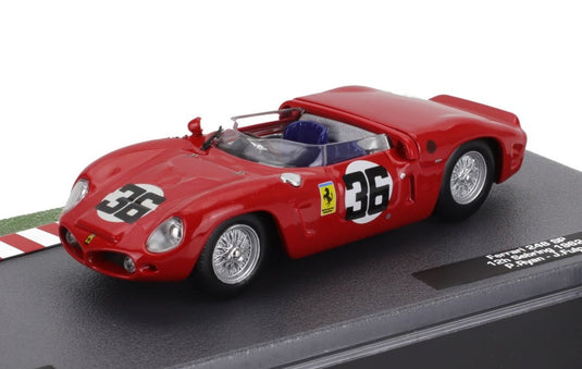 FERRARIフェラーリ 248SP スパイダー チーム N.A.R.T. No.36 セブリング12時間 1962 レッド / EDICOLA 1/43 ミニカー