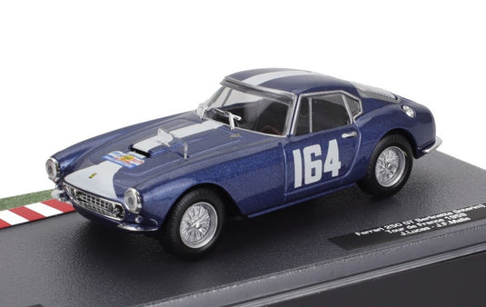 FERRARIフェラーリ 250 GT ベルリネッタ インテリム No.164 ツール ド フランス 1959 ブルーホワイト / EDICOLA 1/43 ミニカー