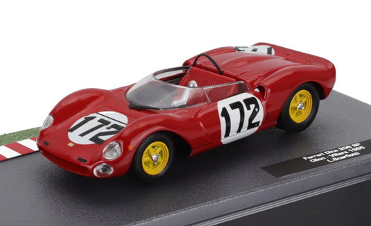 FERRARIフェラーリ 206SP ディーノ スパイダー スクーデリア フェラーリ No.172 優勝 オロン ヴィラール 1965 / EDICOLA 1/43 ミニカー
