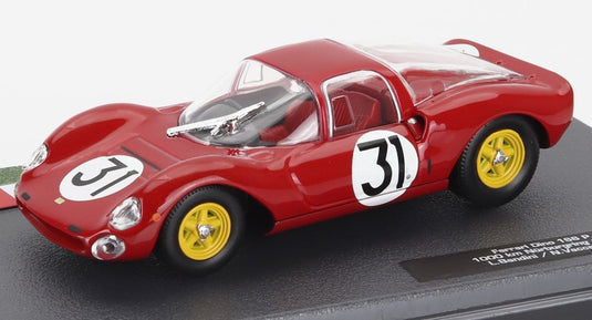 FERRARIフェラーリ ディーノ 166P クーペ No.31 ニュルブルクリンク1000km 1965 レッド CENTAURIA-FERRARI-RACING-COLLECTION / EDICOLA 1/43 ミニカー