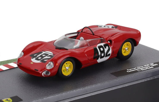 FERRARIフェラーリ 206SP ディーノ スパイダー スクーデリア フェラーリ No.482 優勝 チェザーナ セストリエーレ / EDICOLA 1/43 ミニカー