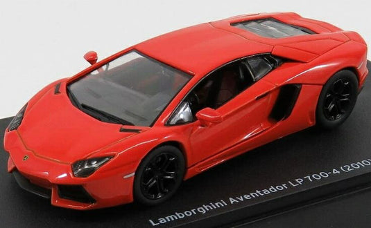 LAMBORGHINIランボルギーニ AVENTADOR LP700 4 2010 オレンジメタリック LAMBORGHINI-COLLECTION-F-A-B-B-R-I / EDICOLA 1/43 ミニカー
