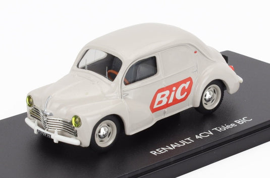 RENAULTルノー 4CV TOLEE BIC 1951 グレーレッド LES-PETIT-UTILITAIRES-COLLECTION / EDICOLA 1/43 ミニカー
