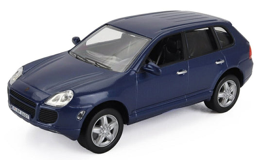 PORSCHEポルシェ CAYENNE TURBO 2002 ブルー PORSCHE-COLLECTION-DEAGOSTINI / EDICOLA 1/43 ミニカー