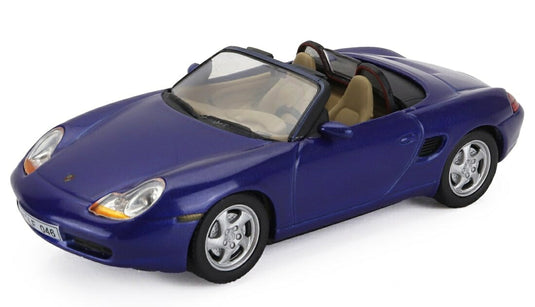 PORSCHEポルシェ BOXSTER CABRIOLET SPIDER 1997 ブルー PORSCHE-COLLECTION-DEAGOSTINI / EDICOLA 1/43 ミニカー