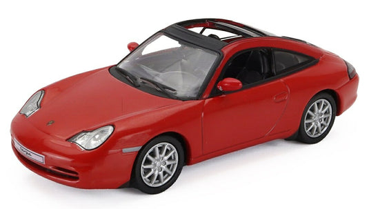 PORSCHEポルシェ 911 996 TARGA 2002 レッド PORSCHE-COLLECTION-DEAGOSTINI / EDICOLA 1/43 ミニカー