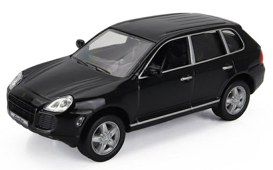 PORSCHEポルシェ CAYENNE TURBO 2002 ブラック PORSCHE-COLLECTION-DEAGOSTINI / EDICOLA 1/43 ミニカー