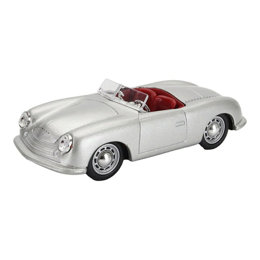 Porscheポルシェ 356 ロードスター スパイダー 1948 シルバー Porscheコレクション DeAgostini / EDICOLA 1/43 ミニカー