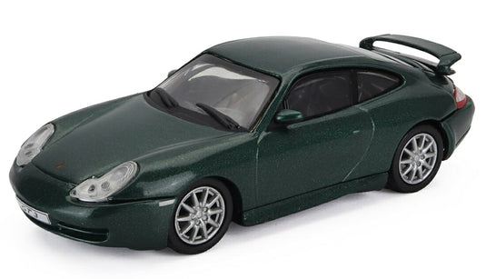 PORSCHEポルシェ 911 996 GT3 COUPE 1999 グリーンメタリック PORSCHE-COLLECTION-DEAGOSTINI / EDICOLA 1/43 ミニカー