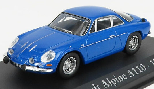 Renaultルノー アルピーヌ A110 1969 ブルーメタリック AUTO-INDIMENTICABILI-RBA-MONDADORI / EDICOLA 1/43 ミニカー