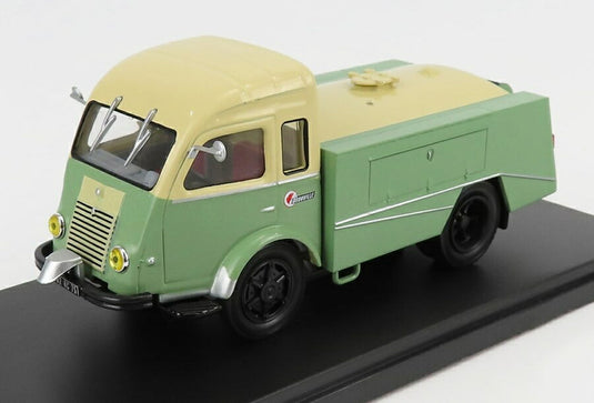 Renaultルノー 2.5T タンクローリー トラック 1955 グリーンクリーム HACHETTE-UTILITAIRES-RENAULT-COLLECTION / EDICOLA 1/43 ミニカー