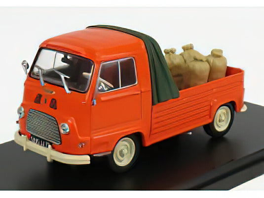 RENAULT - ESTAFETTE PICK-UP 1960 - ORANGE GREEN/EDICOLA 1/43模型モデルキット