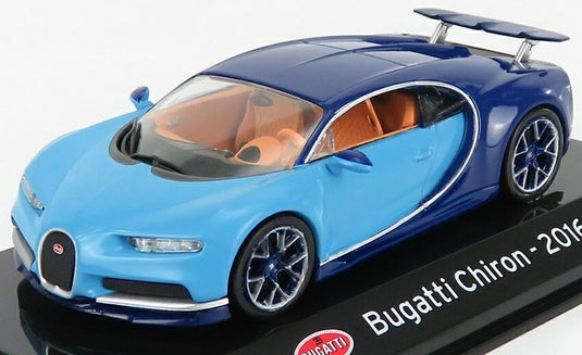 Bugattiブガッティ シロン ル パトロン 2016 2トーンブルー CLASSIC-GT-SUPERCARS-COLLECTION-CENTAURIA / EDICOLA 1/43 ミニカー