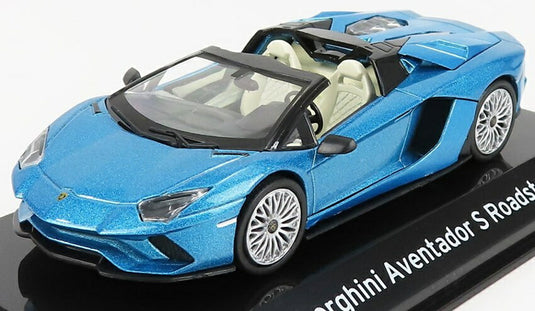 Lamborghiniランボルギーニ アヴェンタドール S ロードスター 2017 ブルーメタリック CLASSIC-GT-SUPERCARS-COLLECTION-CENTAURIA / EDICOLA 1/43 ミニカー