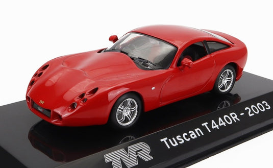 TVR TUSCAN T440RタスカンT440R 2003 レッド CLASSIC-GT-SUPERCARS-COLLECTION-CENTAURIA / EDICOLA 1/43 ミニカー