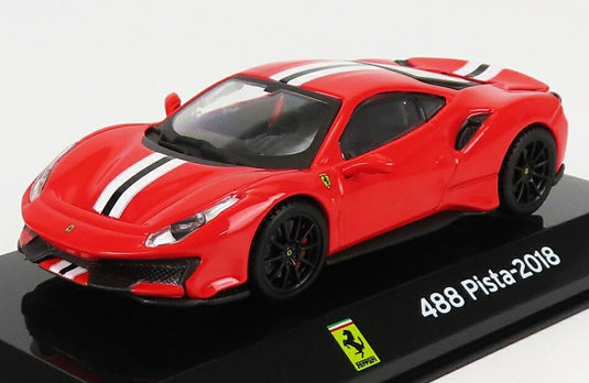 FERRARIフェラーリ 488 PISTA 488ピスタ 2018 レッド CLASSIC-GT-SUPERCARS-COLLECTION-CENTAURIA / EDICOLA 1/43 ミニカー