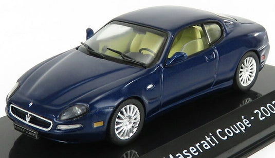 MASERATIマセラティ COUPEクーペ 2002 ブルー CLASSIC-GT-SUPERCARS-COLLECTION-CENTAURIA / EDICOLA 1/43 ミニカー