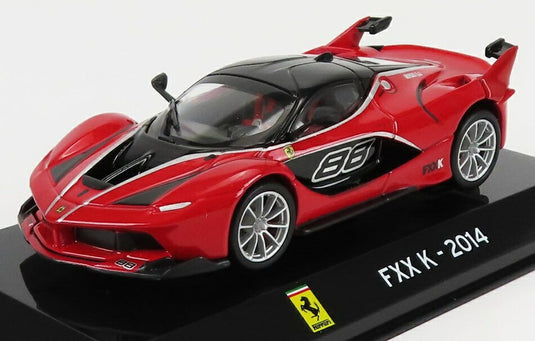 FERRARIフェラーリ FXX K N 88 2014 レッドブラック CLASSIC-GT-SUPERCARS-COLLECTION-CENTAURIA / EDICOLA 1/43 ミニカー