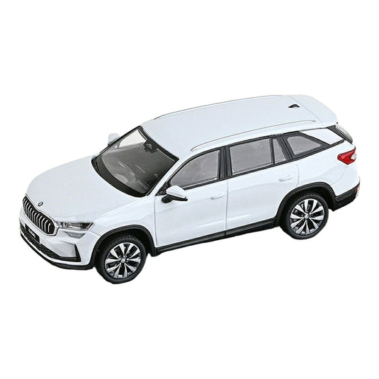 Skodaシュコダ Kodiaqコディアック II 2023 ムーンホワイトメタリック / ABREX 1/43 ミニカー