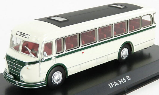 IFA H6B AUTOBUS H6Bバス 1958 ホワイトグリーンブラック CLASSIC-COACHES-COLLECTION / EDICOLA 1/72 ミニカー
