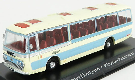LEYLANDレイランド LEOPARD AUTOBUS PLAXTON PANORAMA 1965 ライトブルークリーム CLASSIC-COACHES-COLLECTION / EDICOLA 1/72 ミニカー