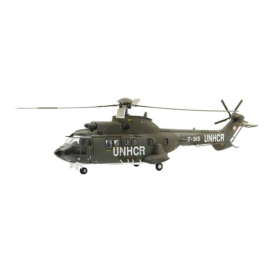 国連難民高等弁務官事務所 UNHCR ユーロコプター AS532 クーガー T-315 / ACE Arwico 1/72 飛行機模型 ミリタリー