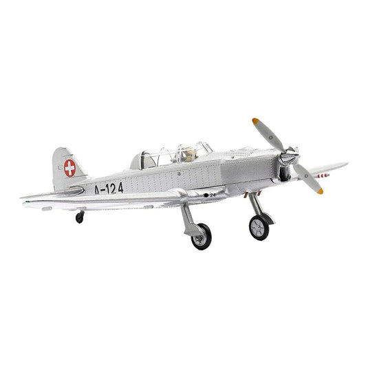 スイス空軍 Swiss Air Force ピラタス P-2-05 A-124 シルバー 1963 / ACE 1/72 飛行機模型 ミリタリー