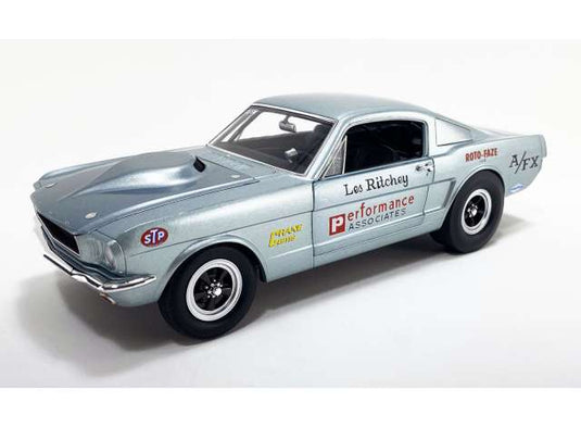 1965 フォード マスタング AFX Les Ritchey シルバー 1965 Ford Mustang ミニカー / ACME 1/18 ミニカー