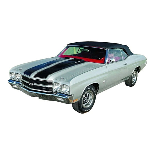 【予約】 シボレー シェベル SS LS6 コンバーチブル 1970 シルバー 1 of 1 / ACME 1/18 ミニカー