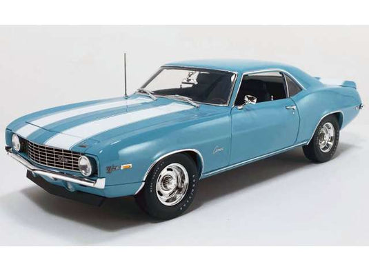 1969 シボレー カマロ Z/28 カロライナブルー 1969 Chevrolet Camaro Z/28 ミニカー / ACME 1/18 ミニカー
