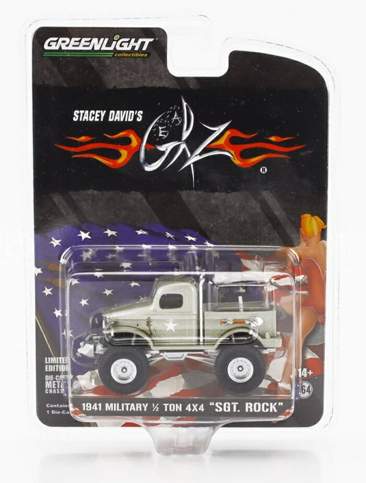 DODGE ROCK MILITARY 1/2トン 4x4 トラック 1941 ゴールド / ACME 1/64 ミニカー
