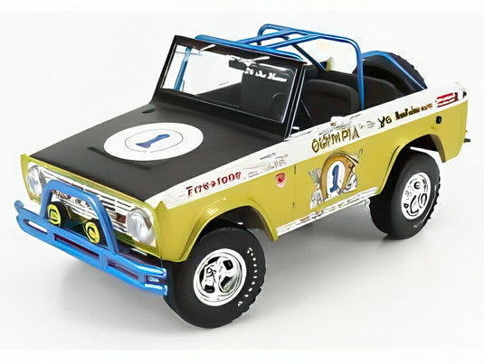 FORD USA ブロンコ N 1 BAJA 1970 Big Oly トリビュートエディション イエローメタリックブラック/ ACME 1/18 702台限定ミニカー