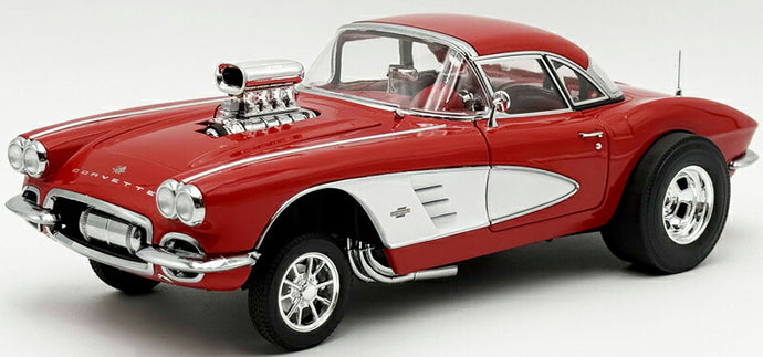 1961 Chevrolet Corvette Gasser レッド ホワイト 2トーン リミテッドエディション / ACME 1/18 ミニカー