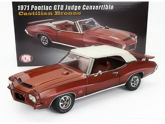 PONTIAC GTO JUDGE CABRIOLET 1971 CASTILIAN BRONZE/ACME 1/18ミニカー