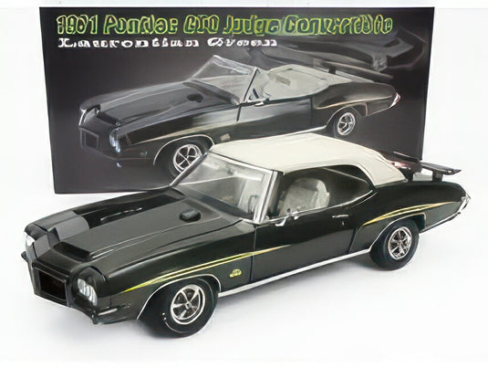 PONTIAC GTO JUDGE CABRIOLET 1971 LAURENTIAN GREEN/ACME 1/18ミニカー