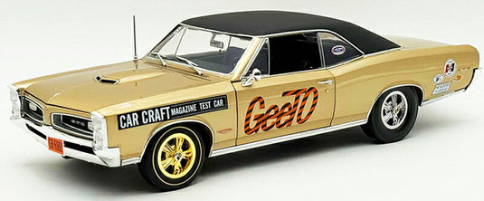 Pontiacポンティアック GTO Car Craft テストカー 1966 アメ車 模型 マッスルカー / ACME 1/18 ミニカー 模型