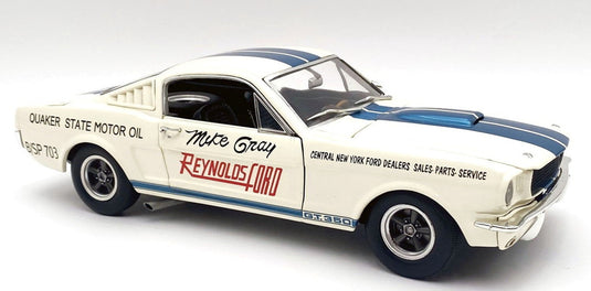 【予約】2026年発売予定FORD USA MUSTANG SHELBY GT350 REYNOLDS FORD RACING COUPE 1965 ホワイトブルー/ ACME 1/18 ミニカー