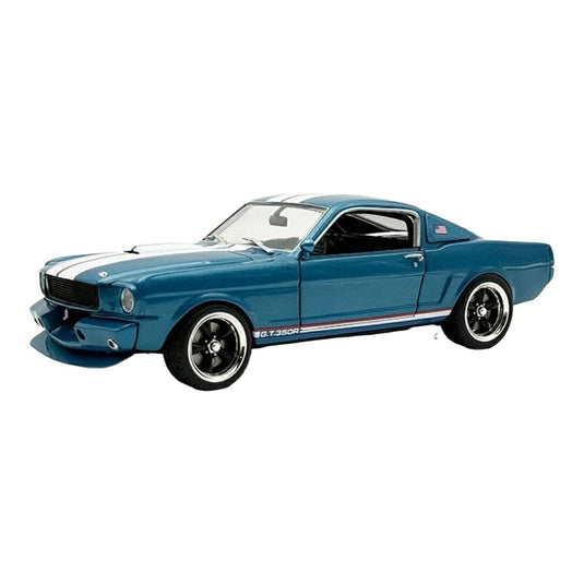 【予約】2026年発売予定 Fordフォード Mustangマスタング Shelbyシェルビー GT350 クレイジーホース クーペ 1965 ブルー ホワイト 402台限定 / ACME 1/18 ミニカー