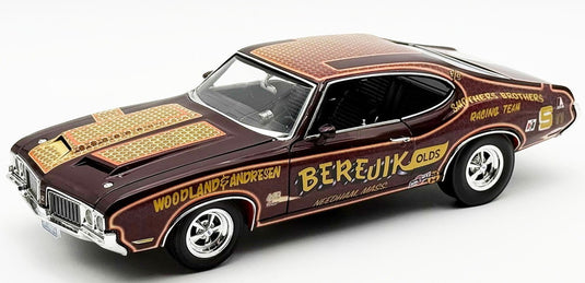 【予約】2026年発売予定OLDSMOBILE 442 W30 COUPE BEREJIK OLDS 1970 ボルドー/ ACME 1/18 ミニカー
