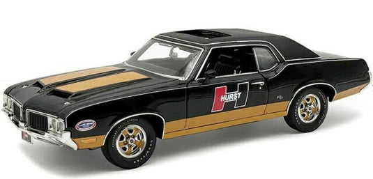 【予約】2026年発売予定OLDSMOBILE CUTLASS SX COUPE HURST EDITION 1970 ブラックゴールド/ ACME 1/18 ミニカー