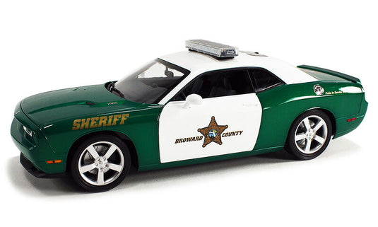 ブロワード郡 保安官 2009 Dodge Challenger R/T ミニカー / ACME 1/18