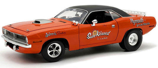 Plymouth HEMI Cuda Sun Kissed Cuda Sox 1970 / ACME 1/18 ミニカー
